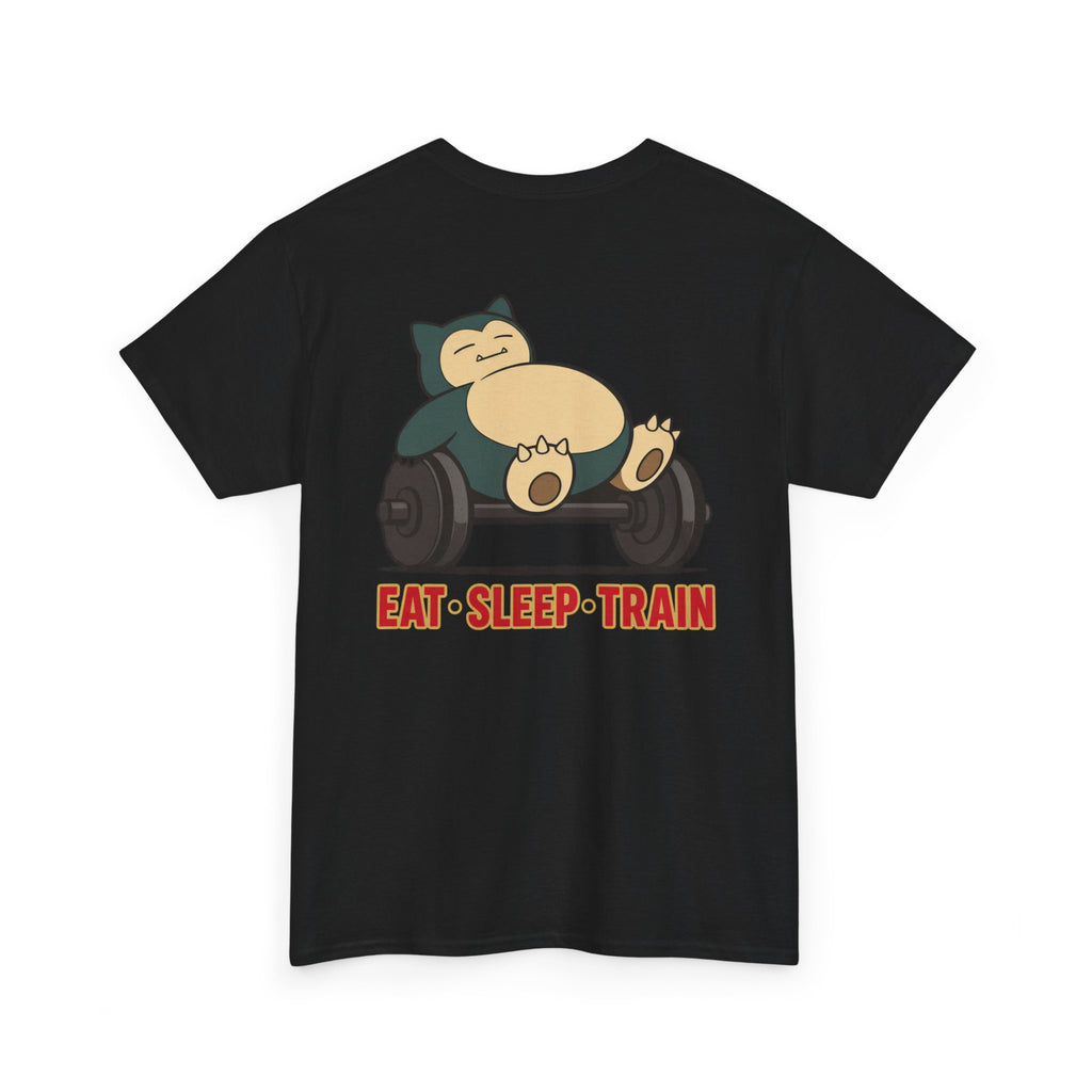 Camiseta Regular Fit - "Eat Sleep Train"
