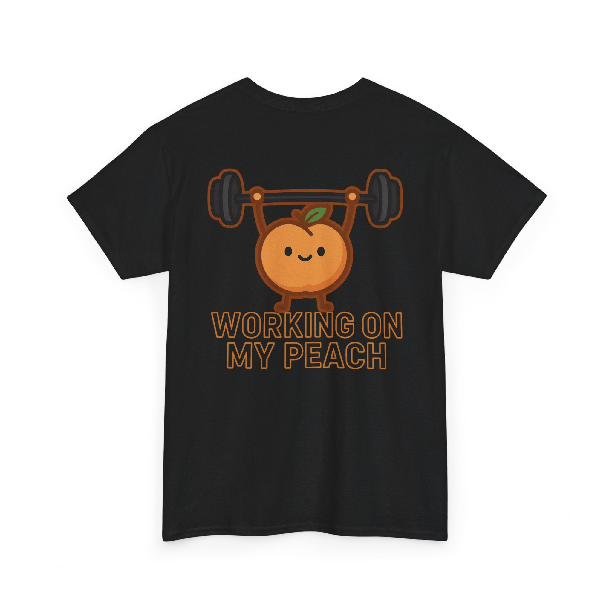 Camiseta Regular Fit – "Working On My Peach"