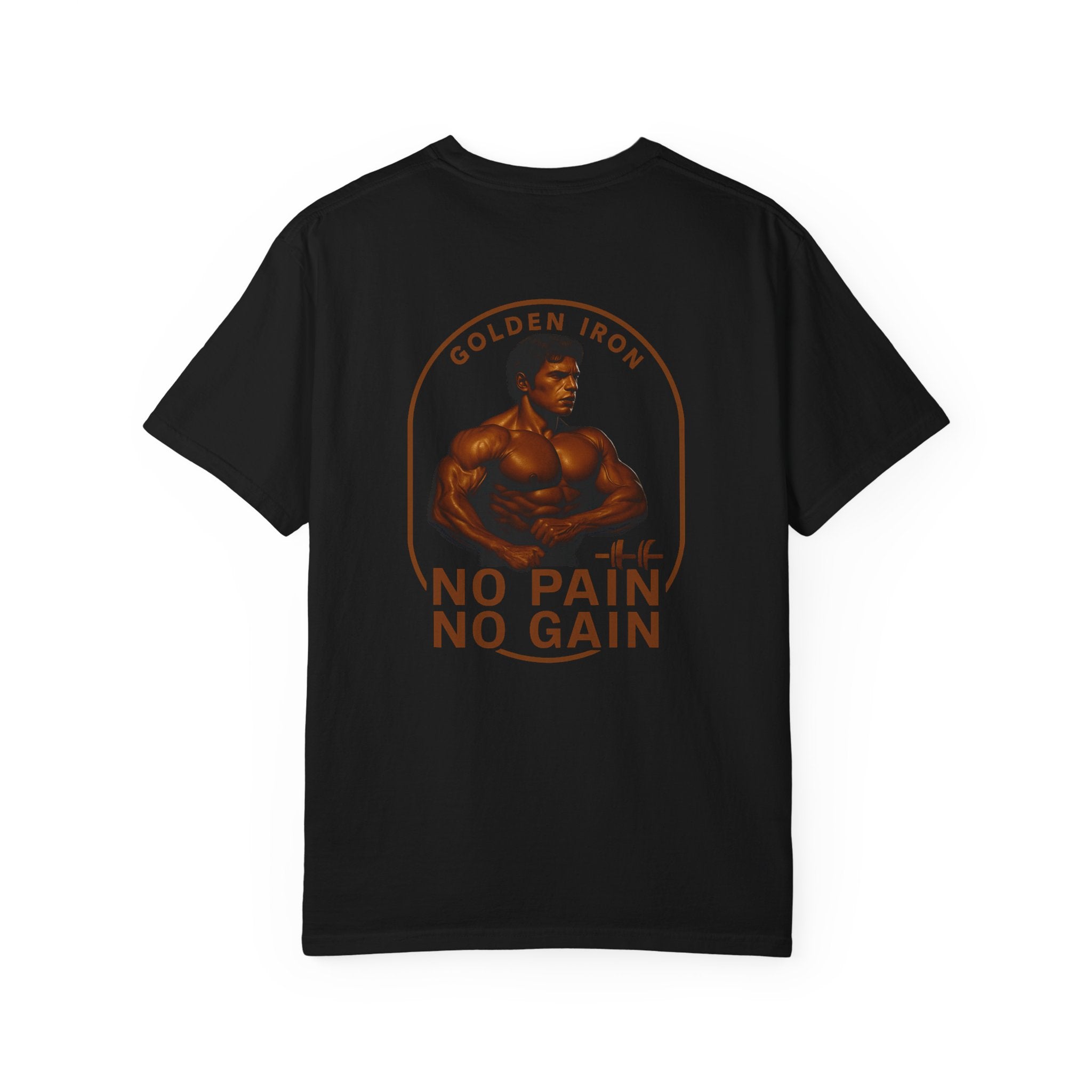 Camiseta Regular Fit – "No Pain No Gain"