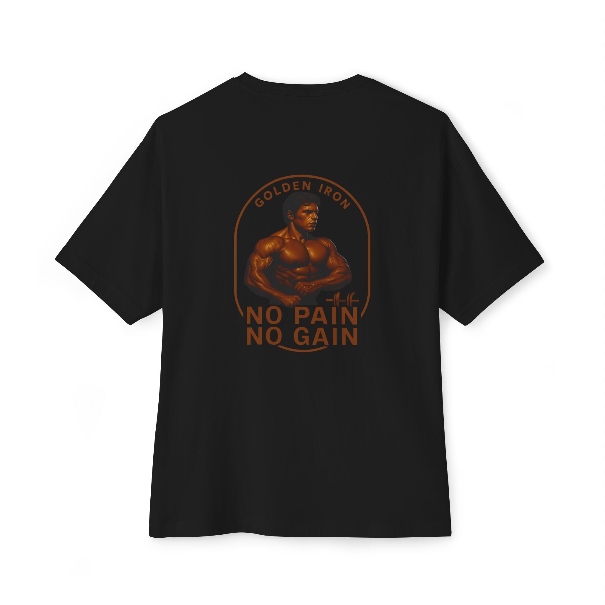 Camiseta Oversize – "No Pain No Gain"