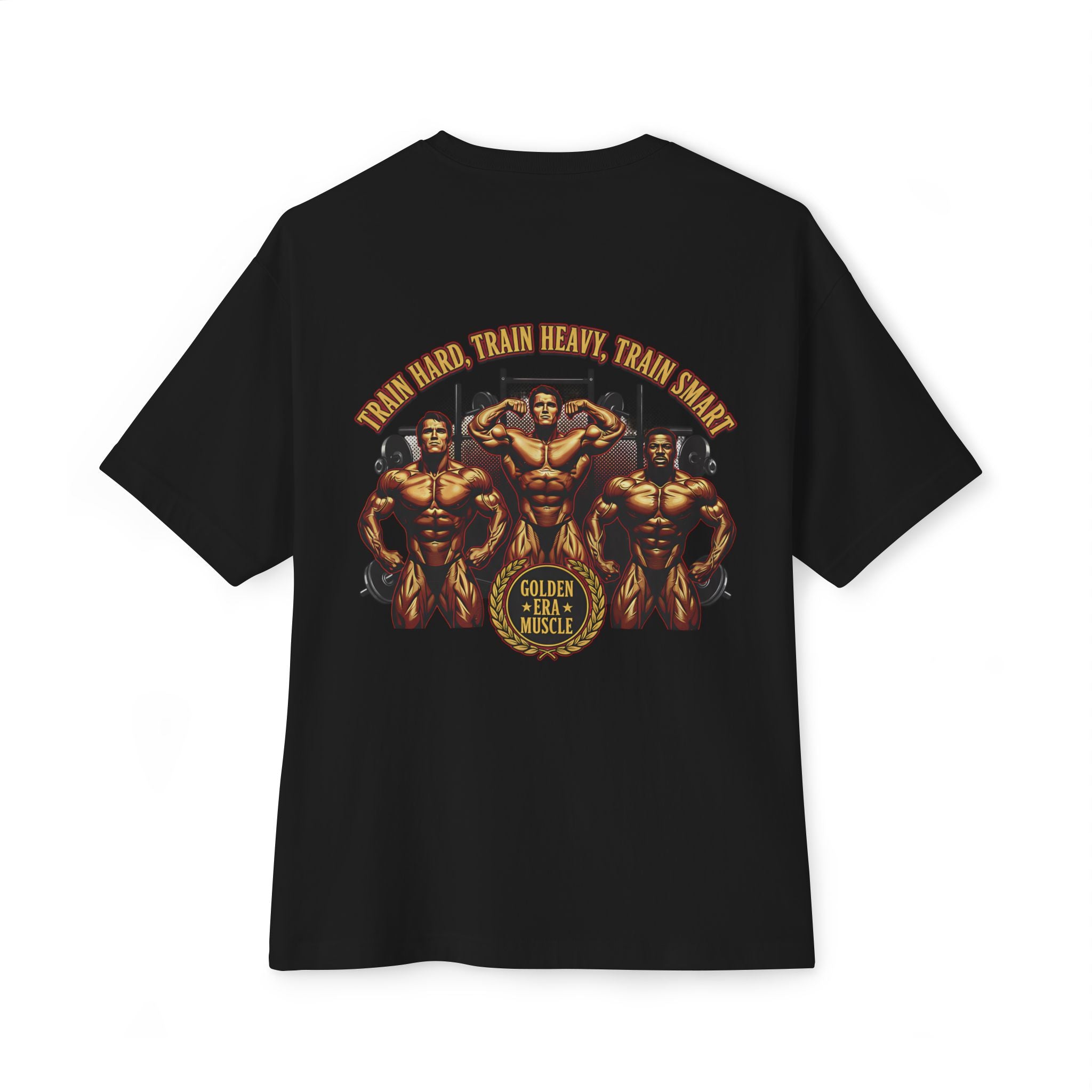 Camiseta Oversize – "Golden Era Muscle"